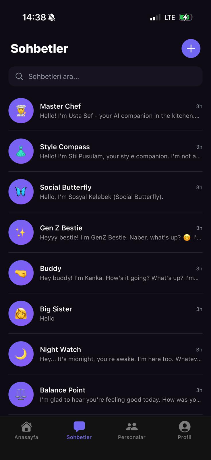 Chats TR